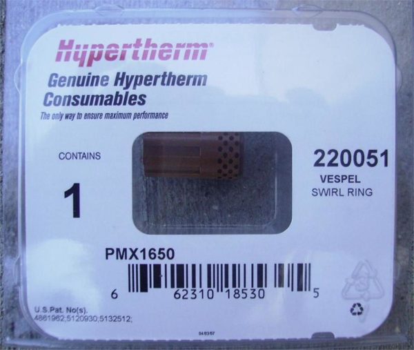 Hypertherm Powermax 1650 Swirl Ring 100A