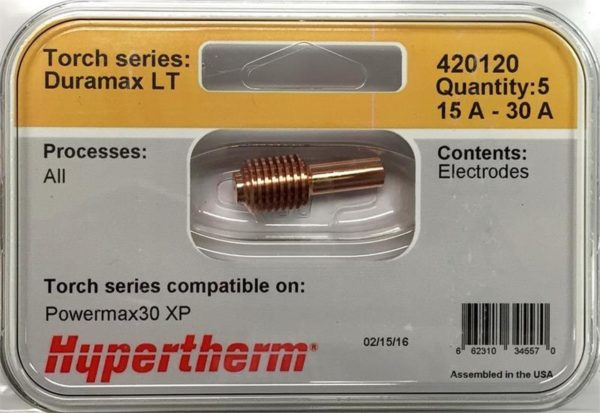 Hypertherm Powermax 30 XP Electrodes