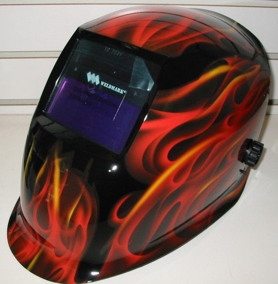 Weldmark Red Flame Welding Helmet
